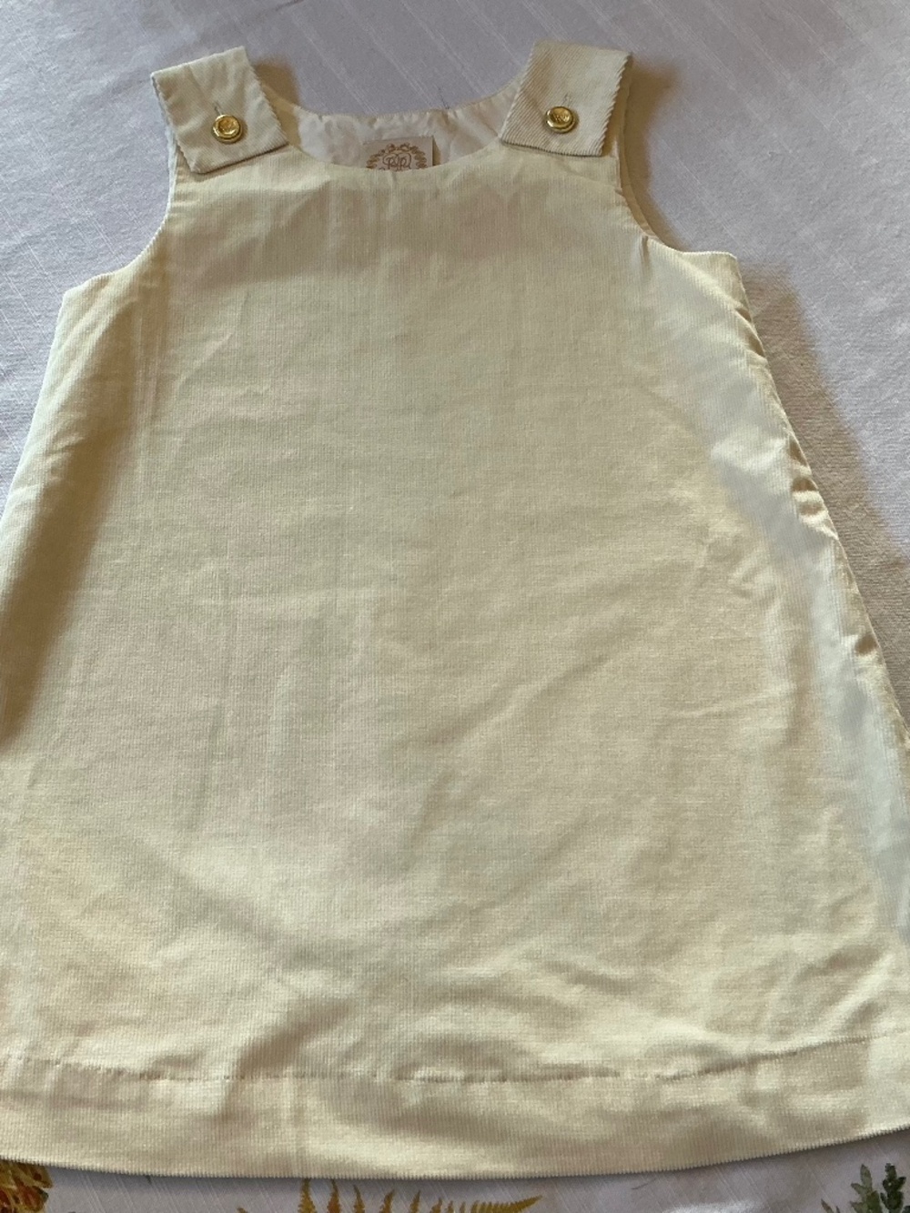 NWOT THE Beaufort Bonnet Company Juliet Jumper Sz 7 CorduroY 7